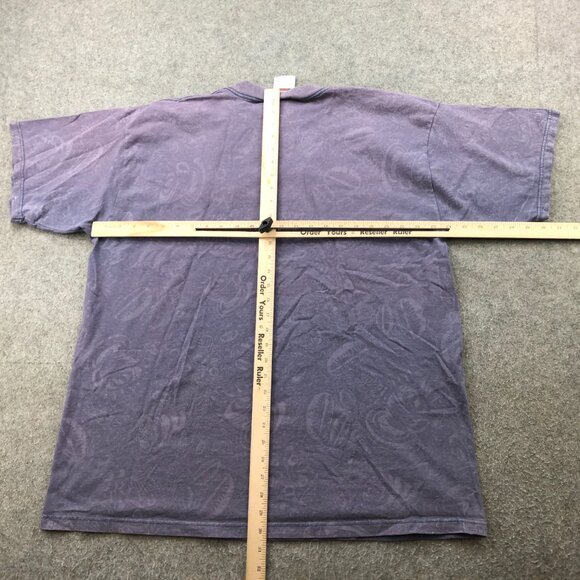 Vintage Bad Ass Coffee Shirt Mens 2XL Embroidered Logo Aloha Beach - Picture 6 of 9